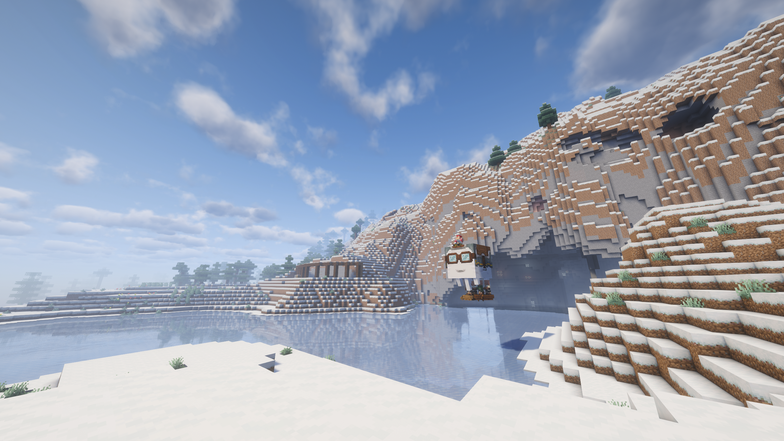 A screenshot from the VLDZ Minecraft world